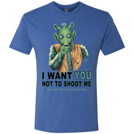 T-Shirts Vintage Royal / Small Rodian Petition Men's Triblend T-Shirt