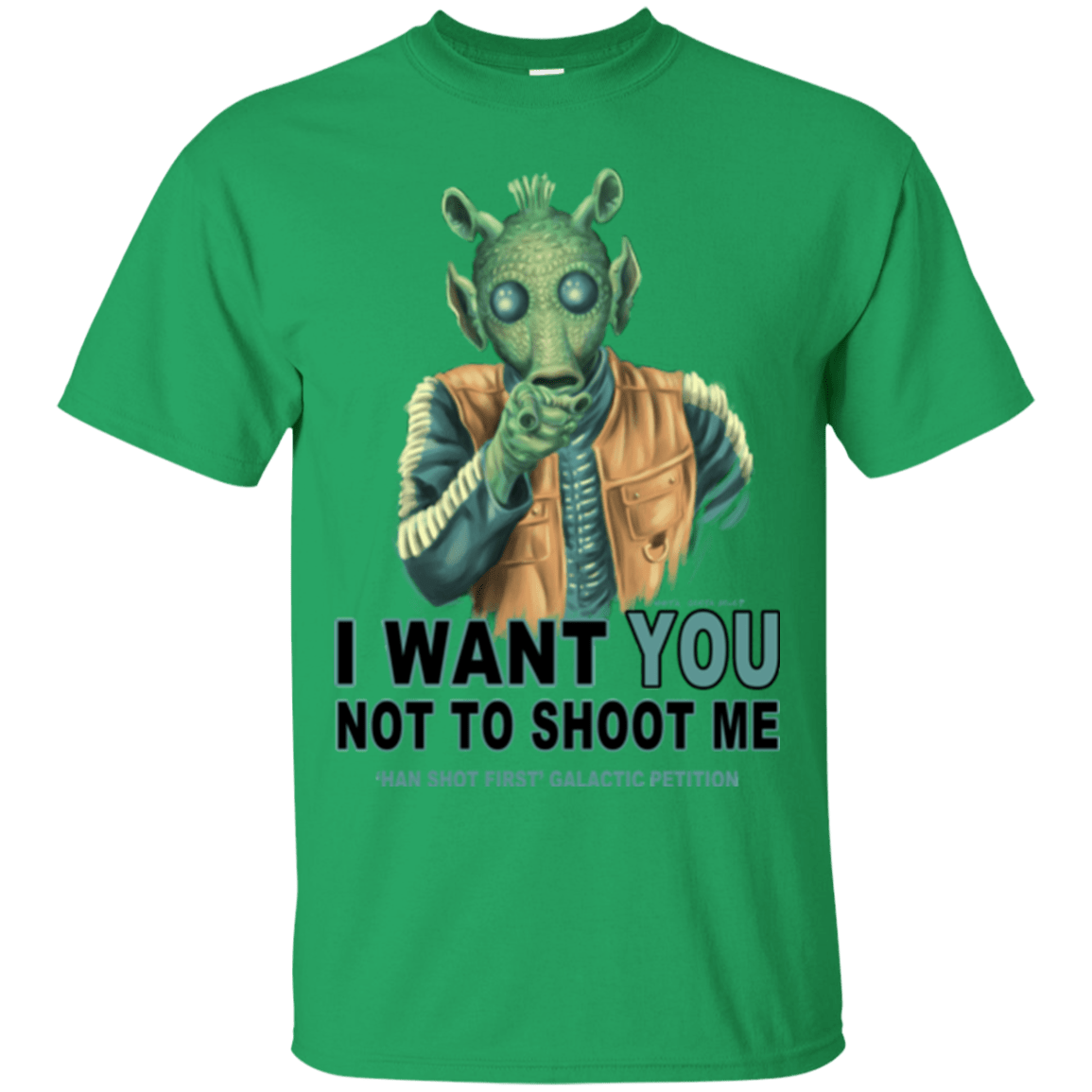 T-Shirts Irish Green / Small Rodian Petition T-Shirt