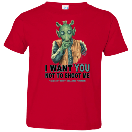 T-Shirts Red / 2T Rodian Petition Toddler Premium T-Shirt