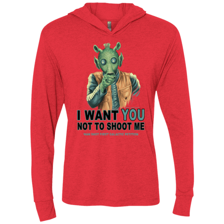 T-Shirts Vintage Red / X-Small Rodian Petition Triblend Long Sleeve Hoodie Tee