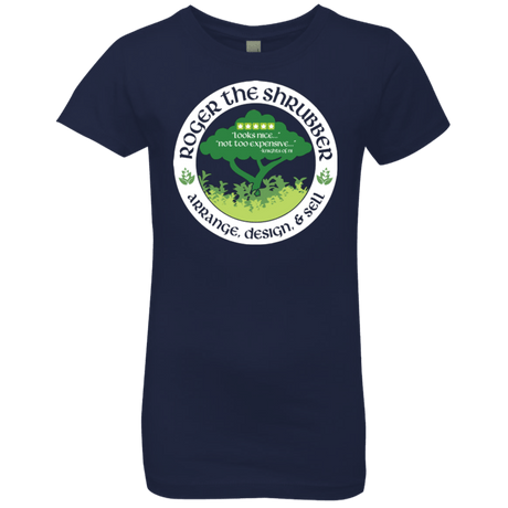 T-Shirts Midnight Navy / YXS Roger Girls Premium T-Shirt