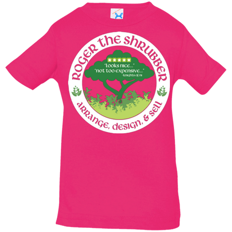 T-Shirts Hot Pink / 6 Months Roger Infant Premium T-Shirt
