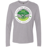 T-Shirts Heather Grey / Small Roger Men's Premium Long Sleeve