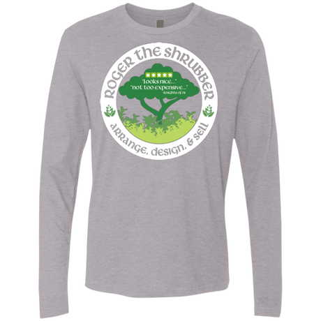 T-Shirts Heather Grey / Small Roger Men's Premium Long Sleeve