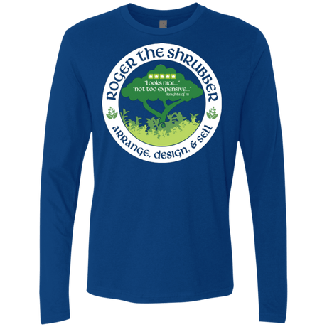 T-Shirts Royal / Small Roger Men's Premium Long Sleeve