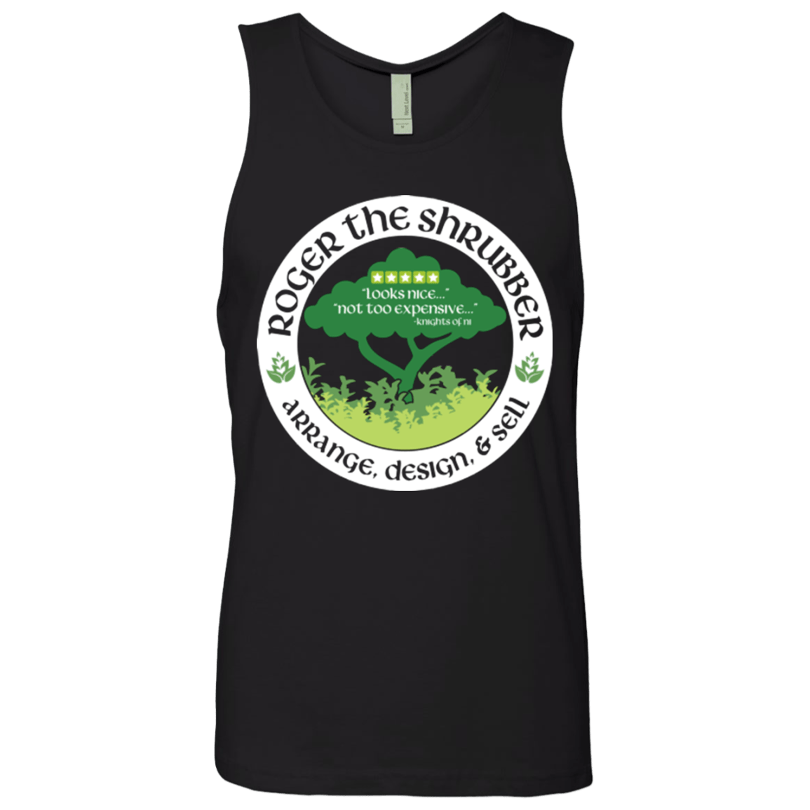 T-Shirts Black / Small Roger Men's Premium Tank Top