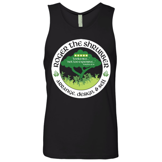 T-Shirts Black / Small Roger Men's Premium Tank Top