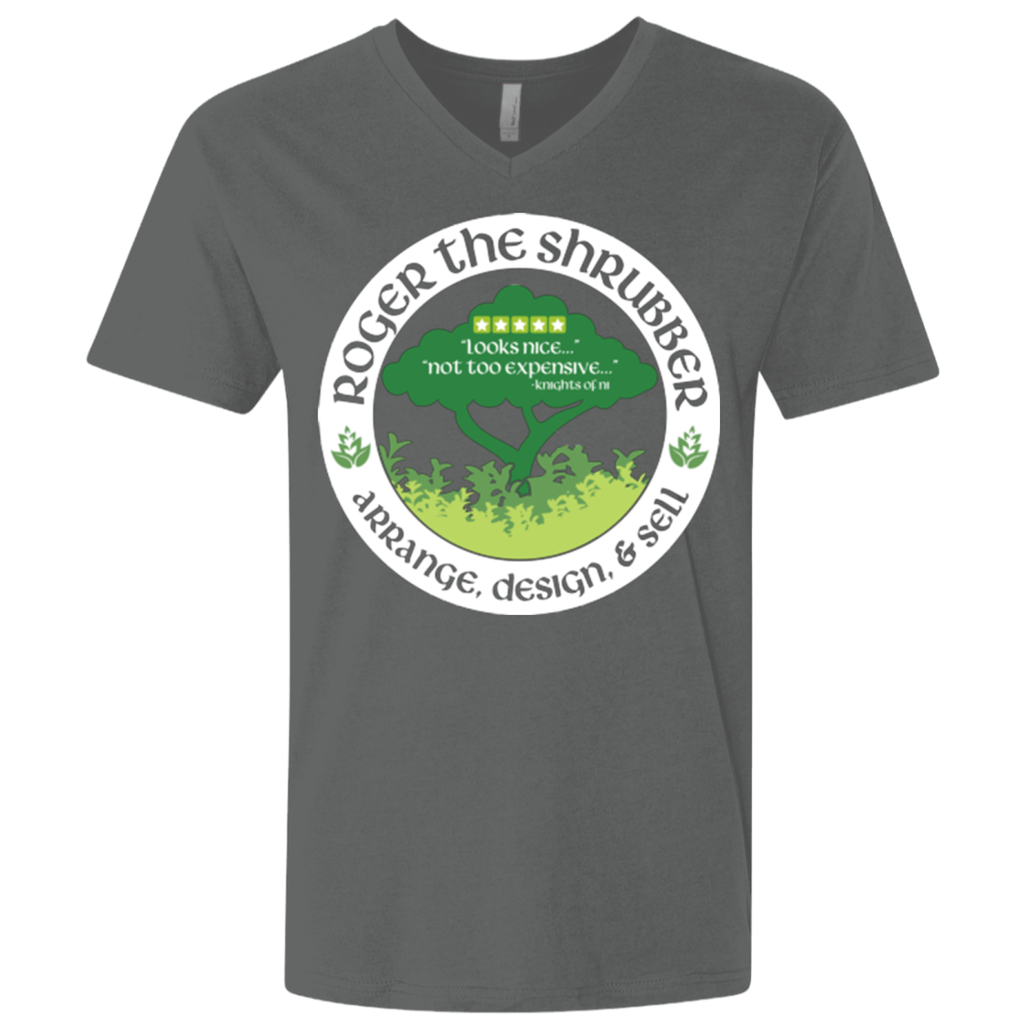 T-Shirts Heavy Metal / X-Small Roger Men's Premium V-Neck