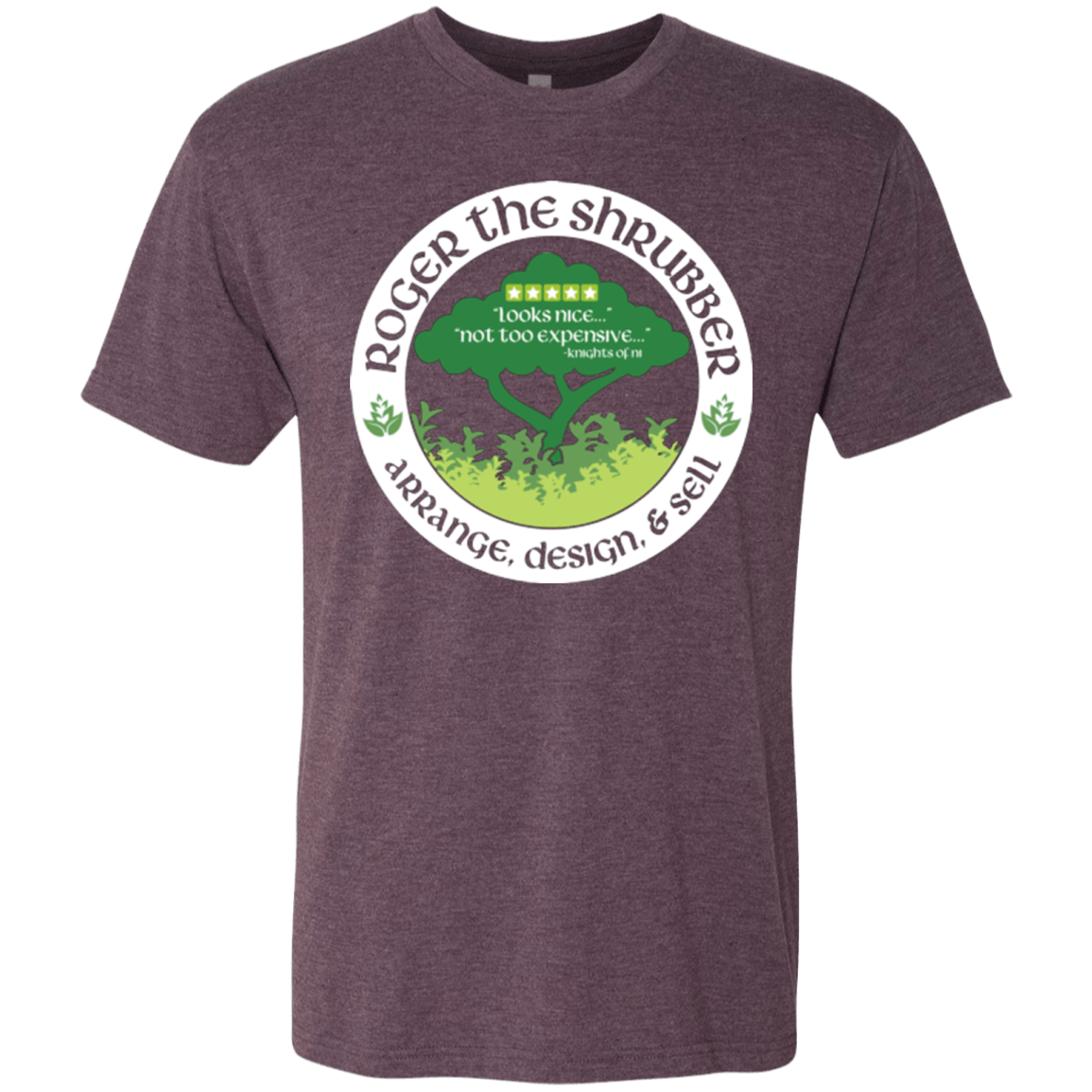 T-Shirts Vintage Purple / Small Roger Men's Triblend T-Shirt