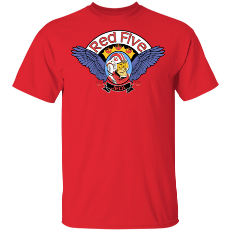 T-Shirts Red / S Roger Red Five Xwing T-Shirt