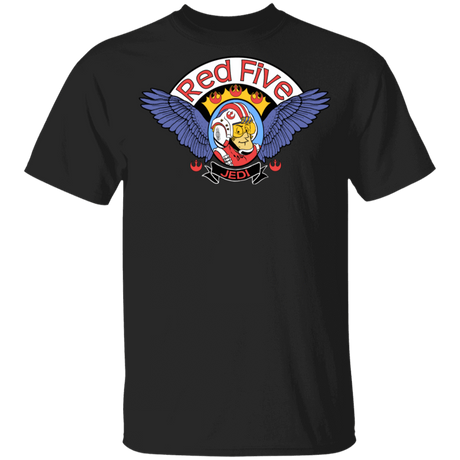 T-Shirts Black / YXS Roger Red Five Xwing Youth T-Shirt