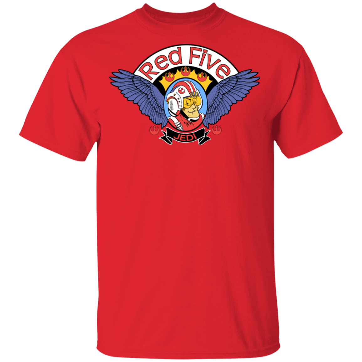 T-Shirts Red / YXS Roger Red Five Xwing Youth T-Shirt