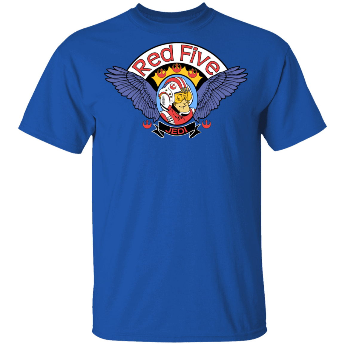T-Shirts Royal / YXS Roger Red Five Xwing Youth T-Shirt