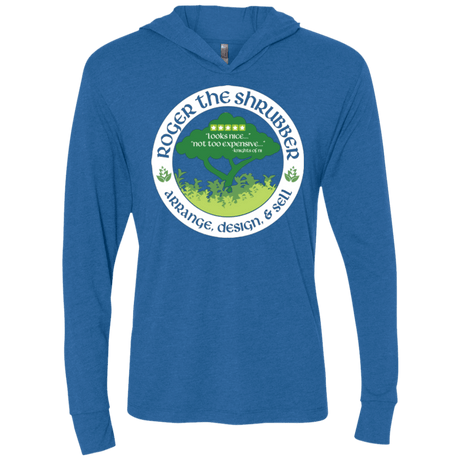 T-Shirts Vintage Royal / X-Small Roger Triblend Long Sleeve Hoodie Tee