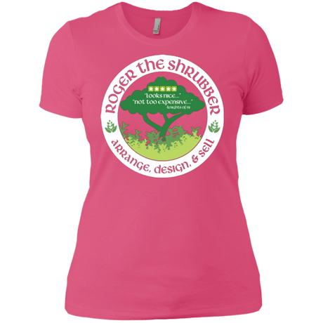 T-Shirts Hot Pink / X-Small Roger Women's Premium T-Shirt