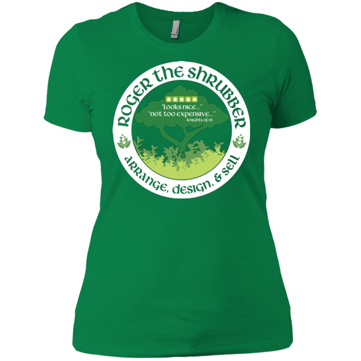 T-Shirts Kelly Green / X-Small Roger Women's Premium T-Shirt