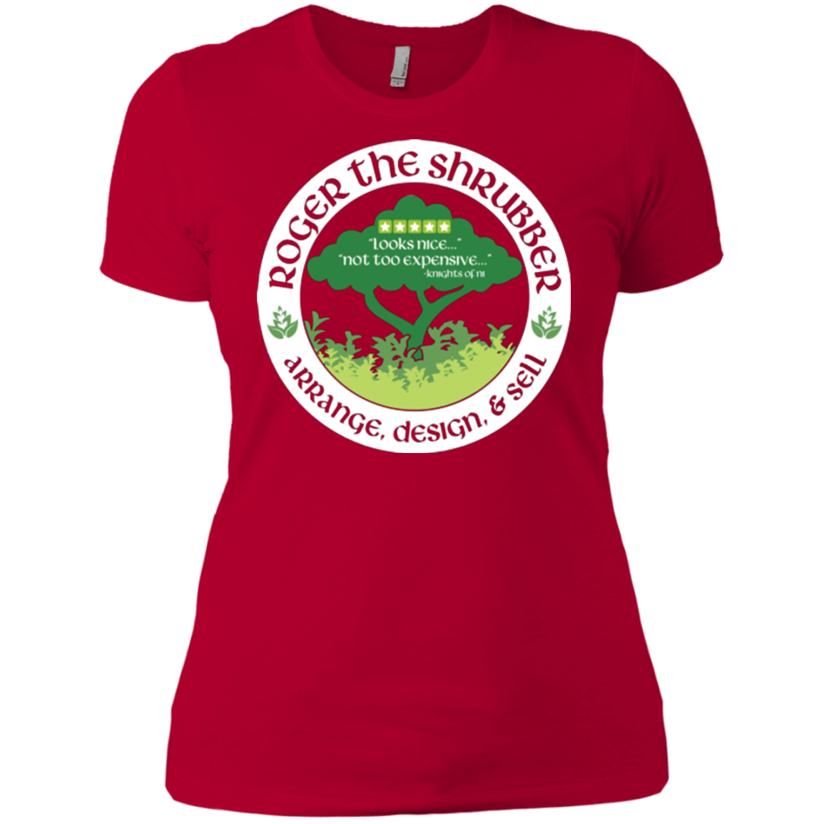 T-Shirts Red / X-Small Roger Women's Premium T-Shirt