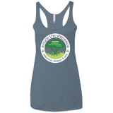 T-Shirts Indigo / X-Small Roger Women's Triblend Racerback Tank