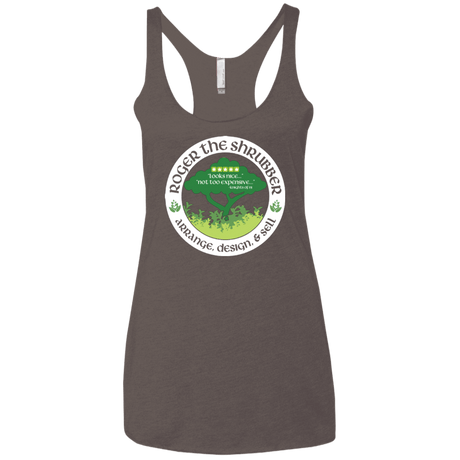 T-Shirts Macchiato / X-Small Roger Women's Triblend Racerback Tank
