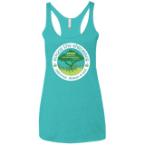 T-Shirts Tahiti Blue / X-Small Roger Women's Triblend Racerback Tank