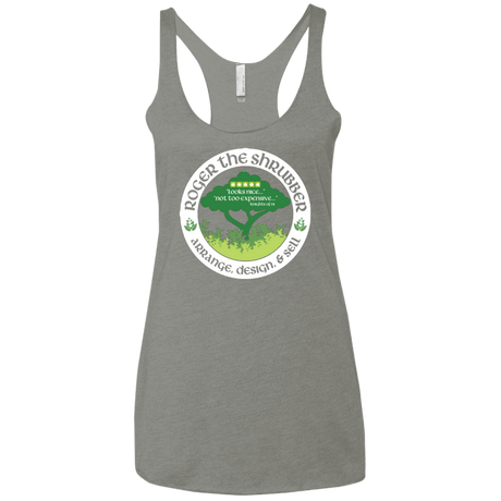 T-Shirts Venetian Grey / X-Small Roger Women's Triblend Racerback Tank