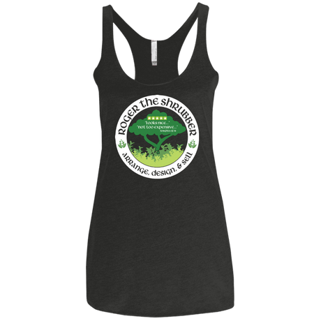 T-Shirts Vintage Black / X-Small Roger Women's Triblend Racerback Tank