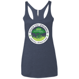 T-Shirts Vintage Navy / X-Small Roger Women's Triblend Racerback Tank