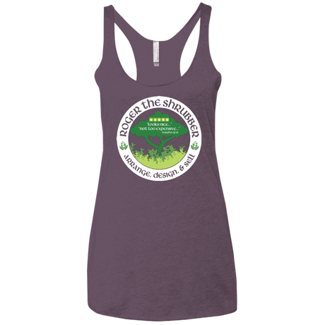 T-Shirts Vintage Purple / X-Small Roger Women's Triblend Racerback Tank