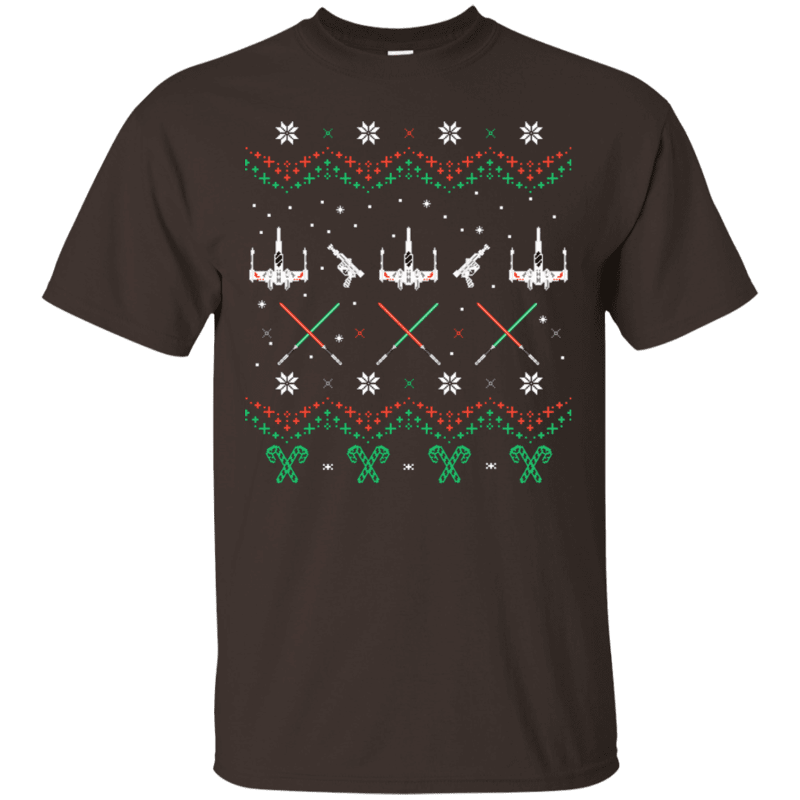 T-Shirts Dark Chocolate / S Rogue Christmas T-Shirt