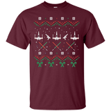 T-Shirts Maroon / S Rogue Christmas T-Shirt