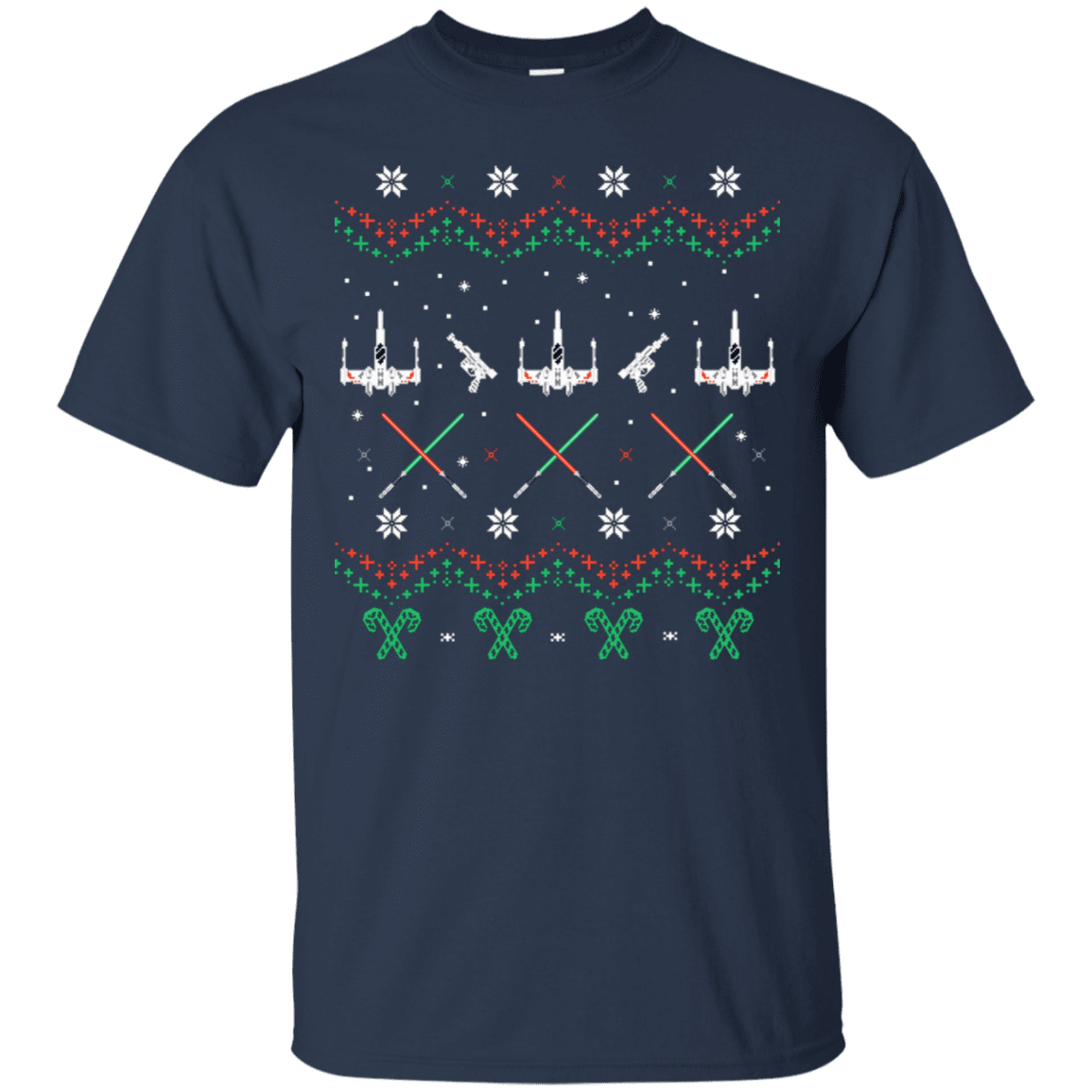 T-Shirts Navy / S Rogue Christmas T-Shirt