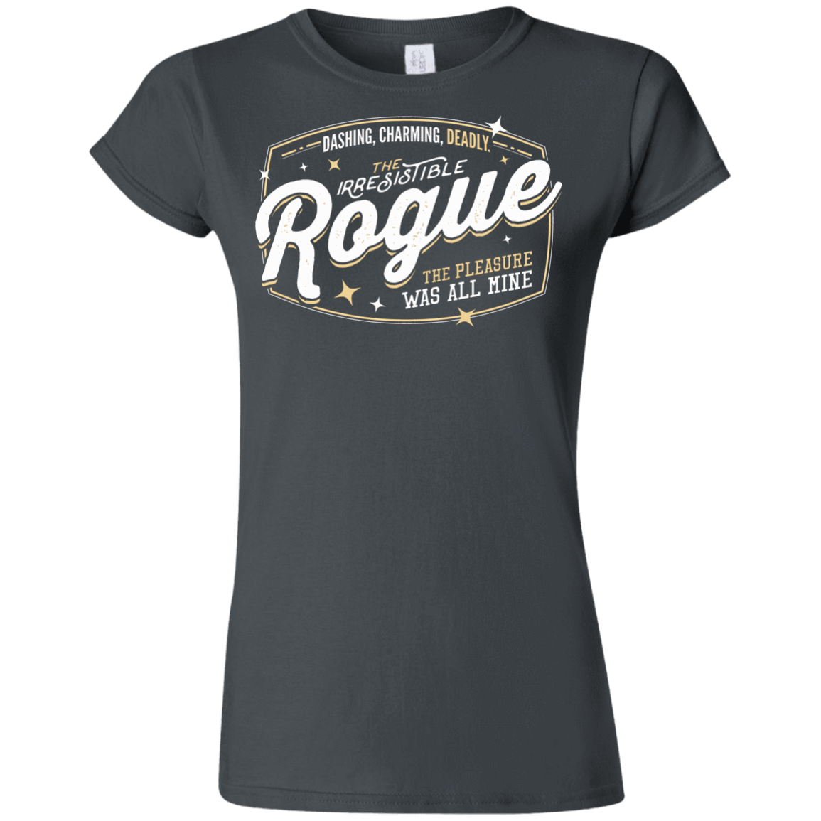 T-Shirts Charcoal / S Rogue Junior Slimmer-Fit T-Shirt