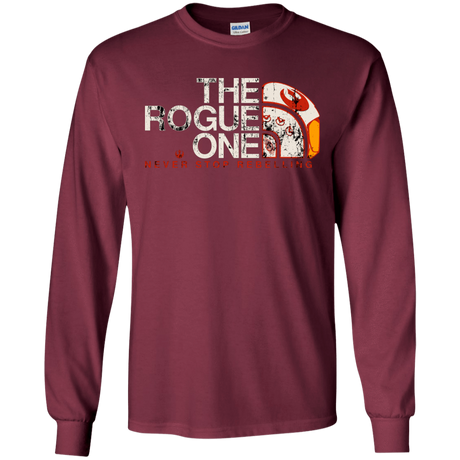 T-Shirts Maroon / S Rogue North Face Men's Long Sleeve T-Shirt