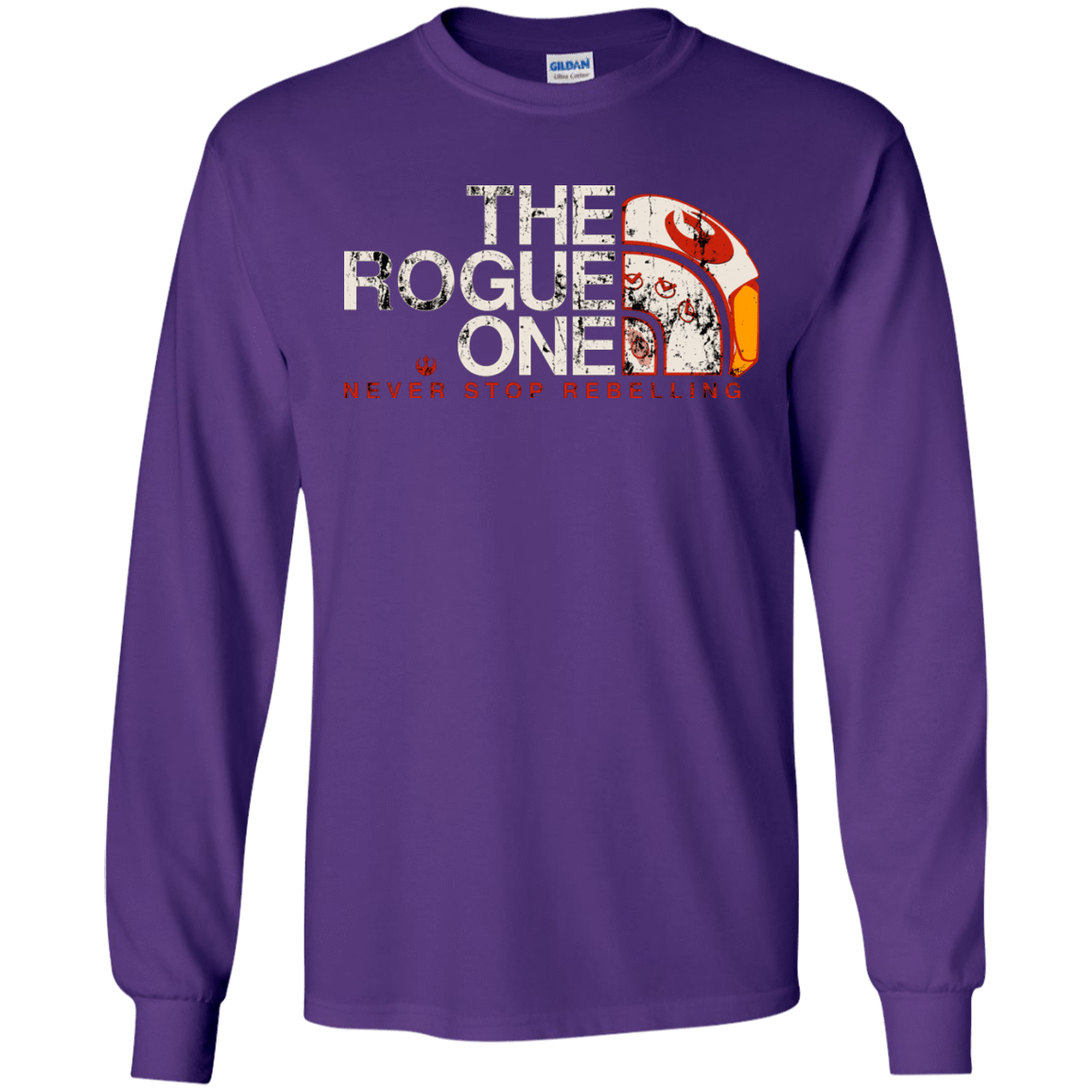 T-Shirts Purple / S Rogue North Face Men's Long Sleeve T-Shirt