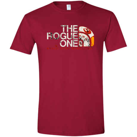 T-Shirts Cardinal Red / S Rogue North Face Men's Semi-Fitted Softstyle