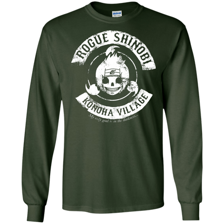 T-Shirts Forest Green / S Rogue Shinobi Men's Long Sleeve T-Shirt