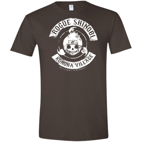 T-Shirts Dark Chocolate / S Rogue Shinobi Men's Semi-Fitted Softstyle