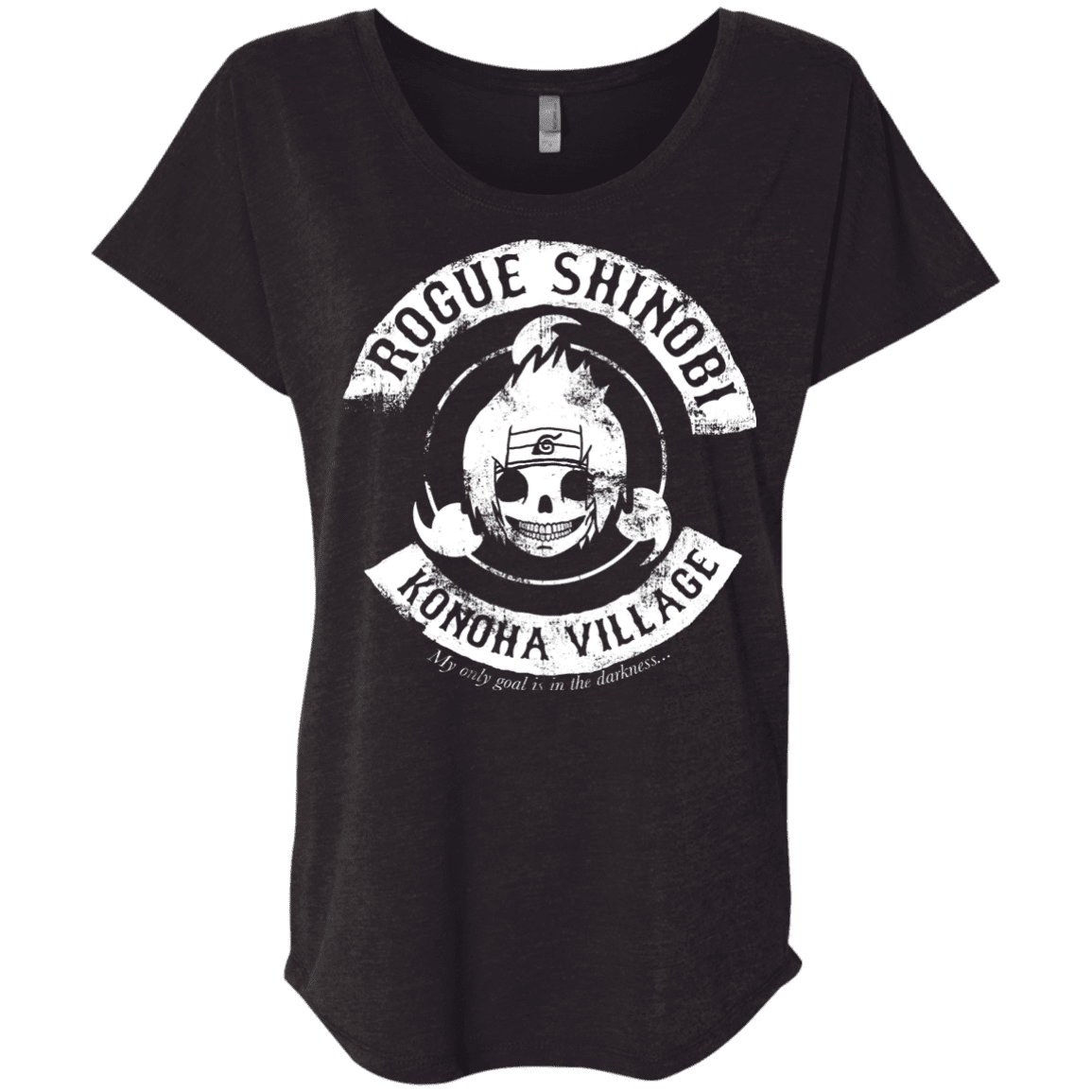 T-Shirts Vintage Black / X-Small Rogue Shinobi Triblend Dolman Sleeve