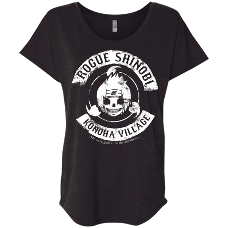 T-Shirts Vintage Black / X-Small Rogue Shinobi Triblend Dolman Sleeve