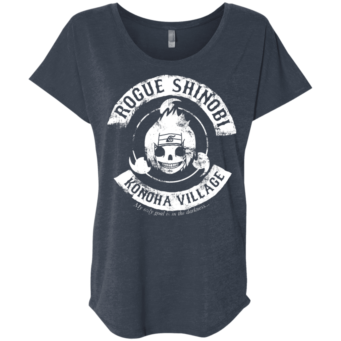 T-Shirts Vintage Navy / X-Small Rogue Shinobi Triblend Dolman Sleeve