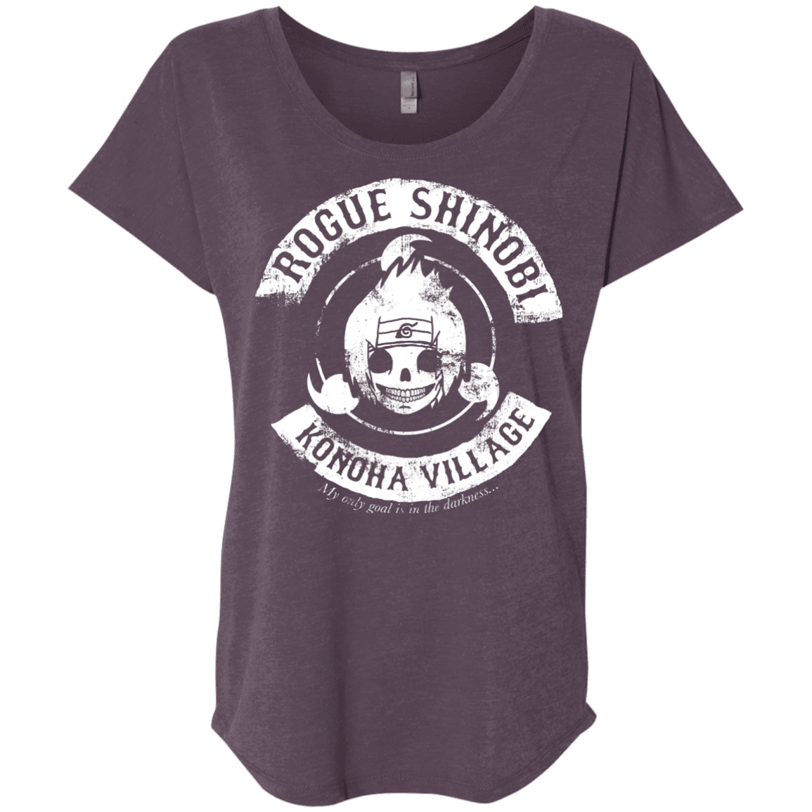 T-Shirts Vintage Purple / X-Small Rogue Shinobi Triblend Dolman Sleeve