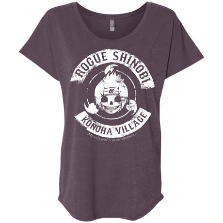 T-Shirts Vintage Purple / X-Small Rogue Shinobi Triblend Dolman Sleeve