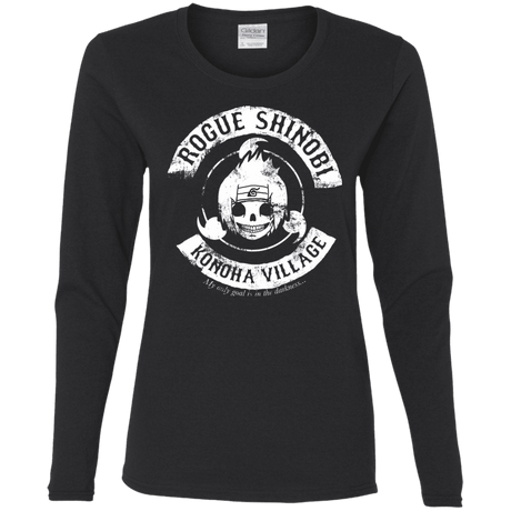 T-Shirts Black / S Rogue Shinobi Women's Long Sleeve T-Shirt