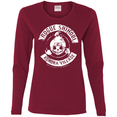 T-Shirts Cardinal / S Rogue Shinobi Women's Long Sleeve T-Shirt