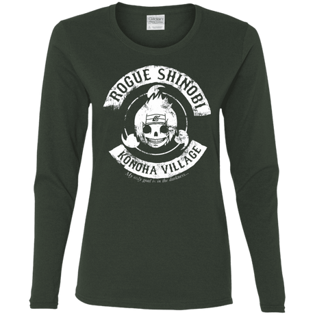 T-Shirts Forest / S Rogue Shinobi Women's Long Sleeve T-Shirt