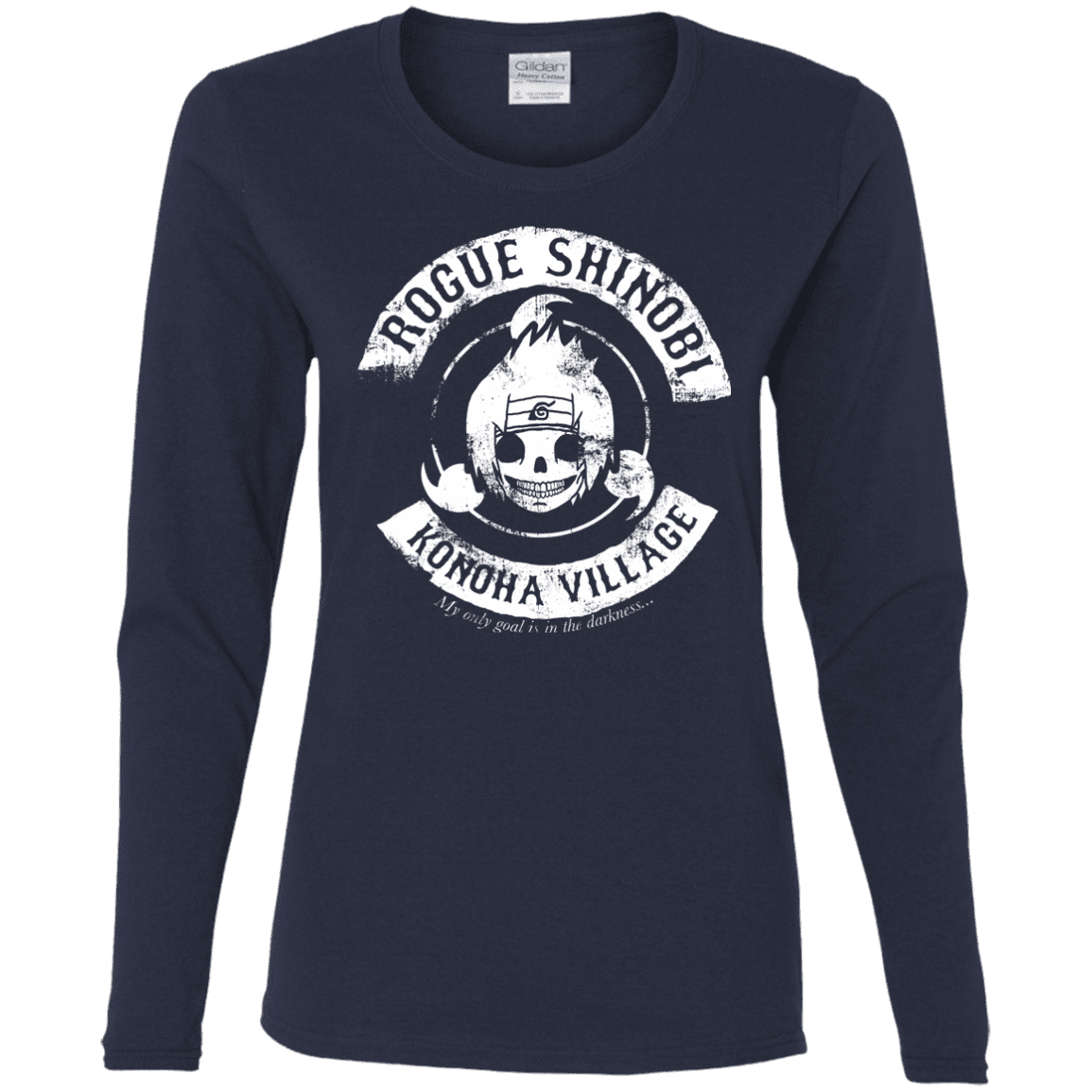 T-Shirts Navy / S Rogue Shinobi Women's Long Sleeve T-Shirt