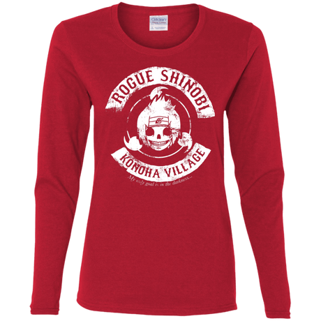 T-Shirts Red / S Rogue Shinobi Women's Long Sleeve T-Shirt