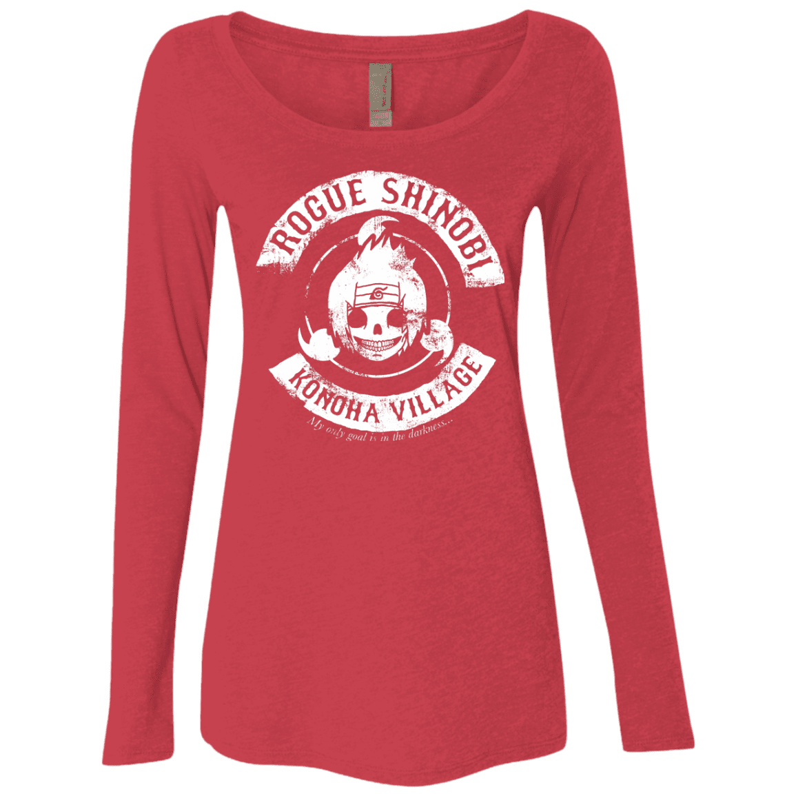 T-Shirts Vintage Red / S Rogue Shinobi Women's Triblend Long Sleeve Shirt
