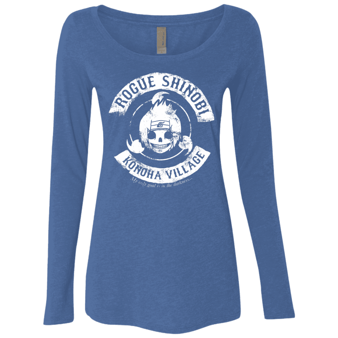 T-Shirts Vintage Royal / S Rogue Shinobi Women's Triblend Long Sleeve Shirt