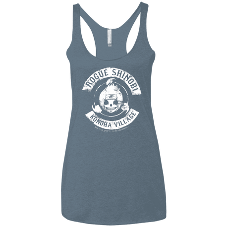 T-Shirts Indigo / X-Small Rogue Shinobi Women's Triblend Racerback Tank
